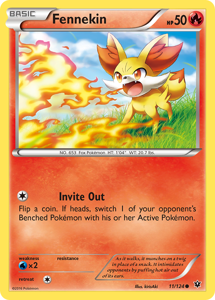 Fennekin (11/124) [XY: Fates Collide] | Fandemonia Ltd