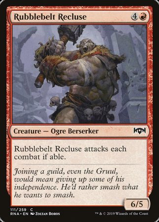 Rubblebelt Recluse [Ravnica Allegiance] | Fandemonia Ltd