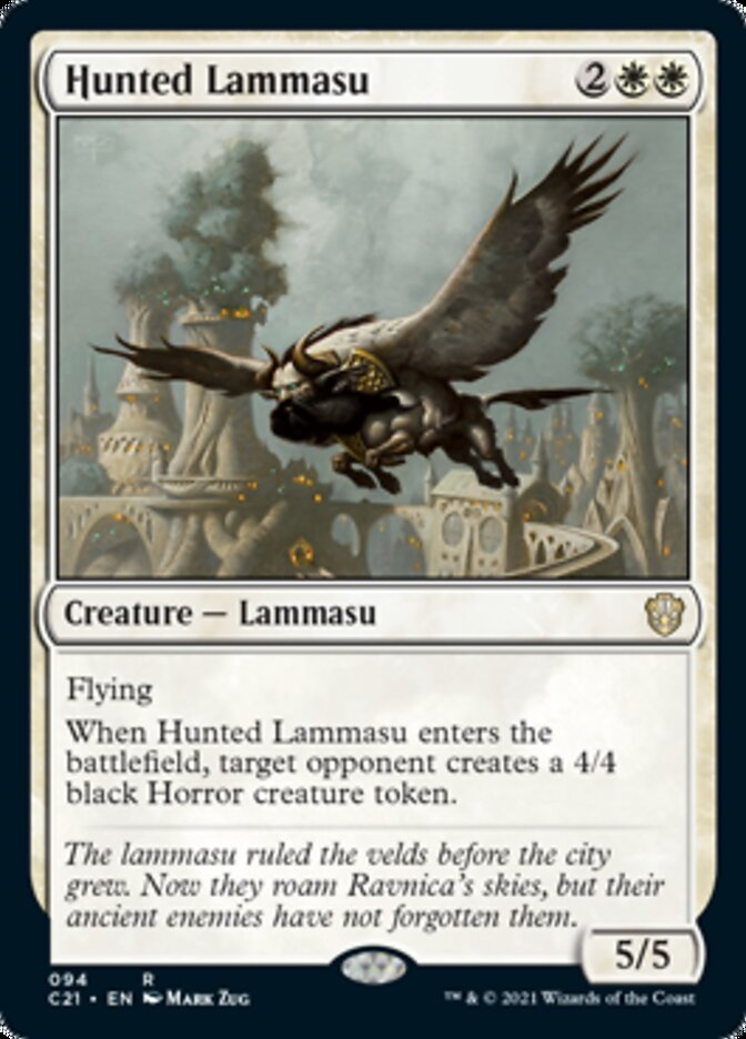 Hunted Lammasu [Commander 2021] | Fandemonia Ltd