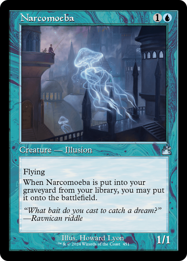 Narcomoeba (Retro Frame) [Ravnica Remastered] | Fandemonia Ltd