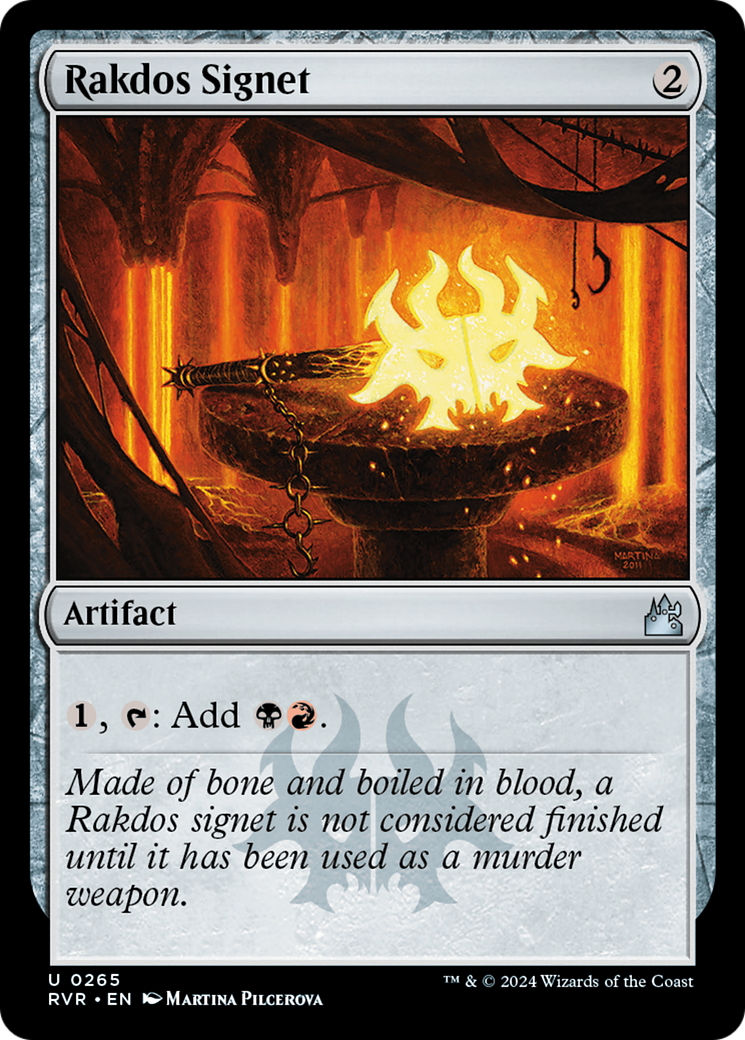 Rakdos Signet [Ravnica Remastered] | Fandemonia Ltd