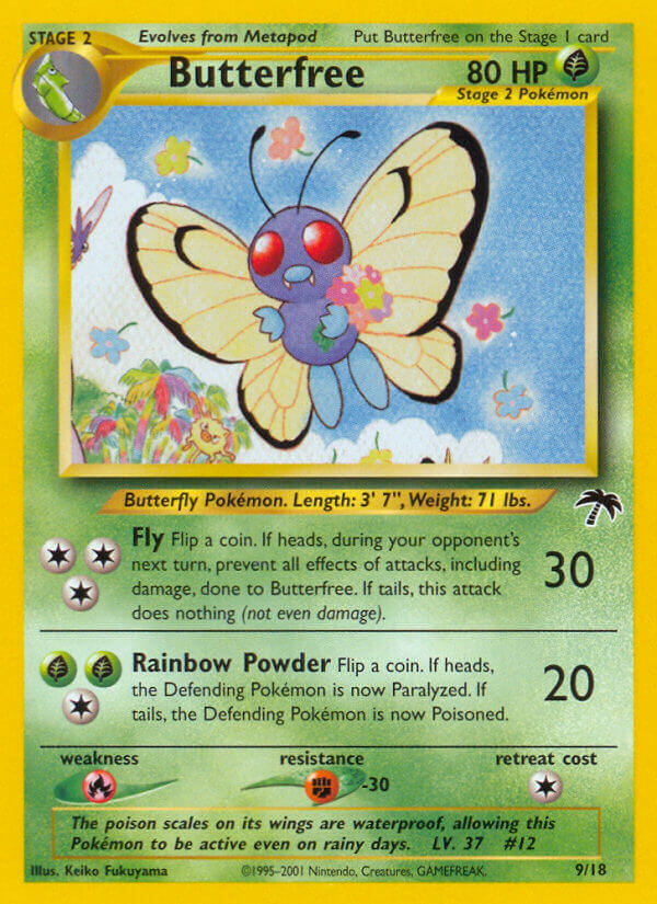 Butterfree (9/18) [Southern Islands] | Fandemonia Ltd