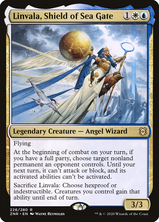 Linvala, Shield of Sea Gate [Zendikar Rising] | Fandemonia Ltd