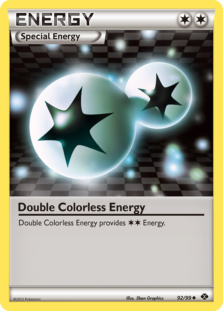 Double Colorless Energy (92/99) [Black & White: Next Destinies] | Fandemonia Ltd