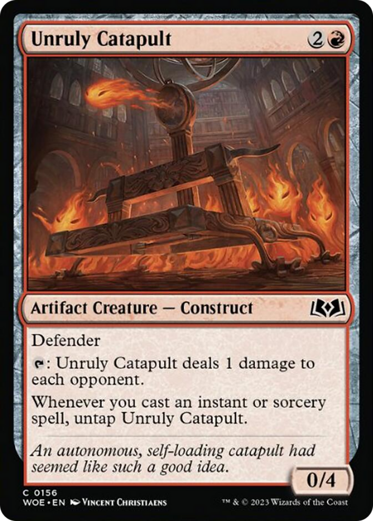 Unruly Catapult [Wilds of Eldraine] | Fandemonia Ltd