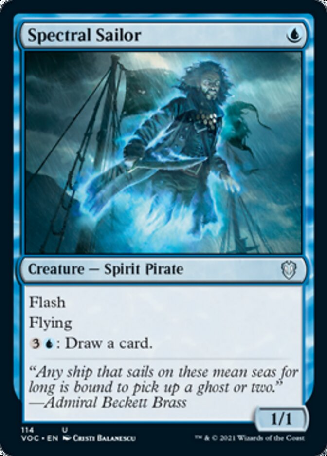 Spectral Sailor [Innistrad: Crimson Vow Commander] | Fandemonia Ltd