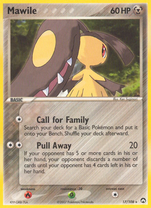 Mawile (17/108) [EX: Power Keepers] | Fandemonia Ltd