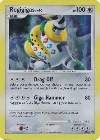 Regigigas (DP40) (Jumbo Card) [Diamond & Pearl: Black Star Promos] | Fandemonia Ltd