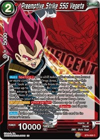 Preemptive Strike SSG Vegeta [BT6-008] | Fandemonia Ltd