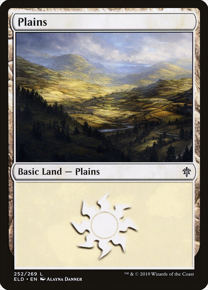 Plains (252) [Throne of Eldraine] | Fandemonia Ltd