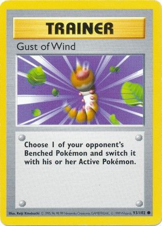 Gust of Wind (93/102) [Base Set Shadowless Unlimited] | Fandemonia Ltd