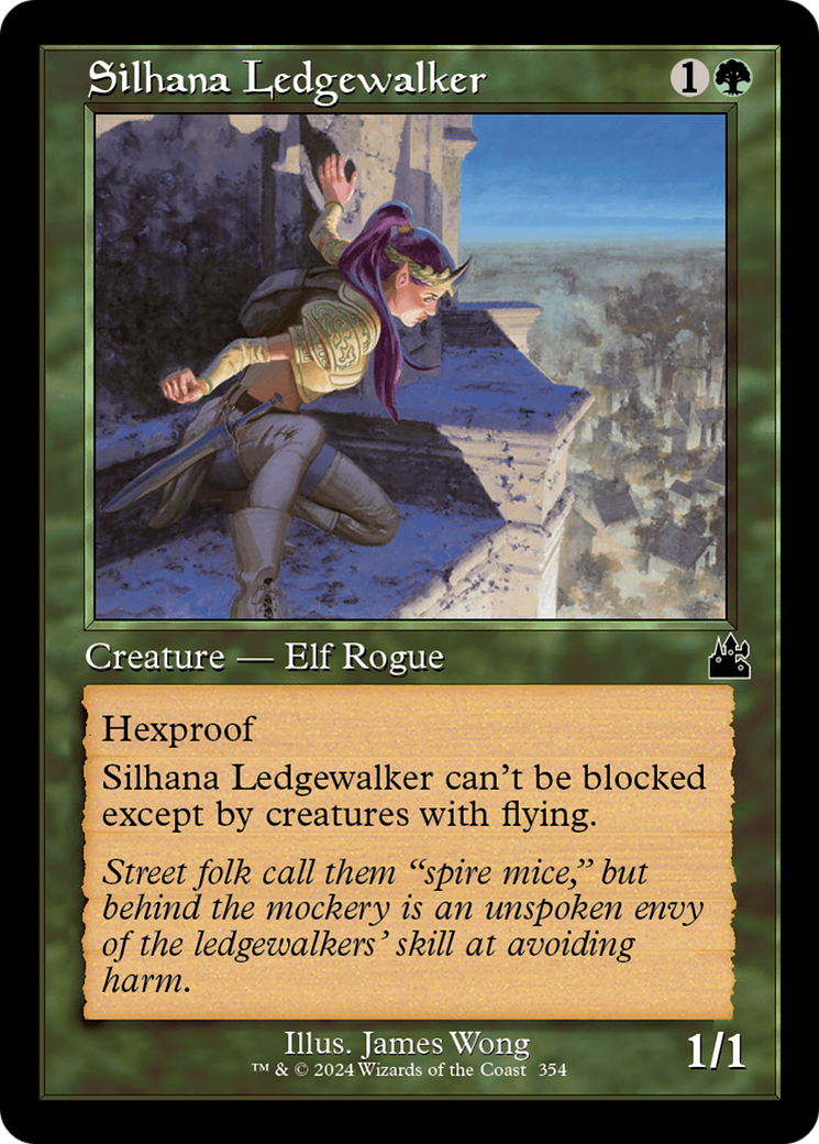 Silhana Ledgewalker (Retro Frame) [Ravnica Remastered] | Fandemonia Ltd