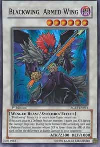 Blackwing Armed Wing [RGBT-EN041] Super Rare | Fandemonia Ltd