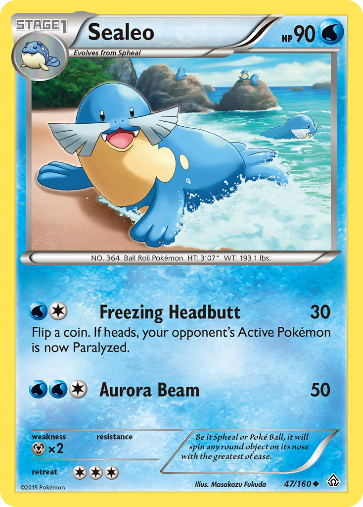 Sealeo (47/160) [XY: Primal Clash] | Fandemonia Ltd