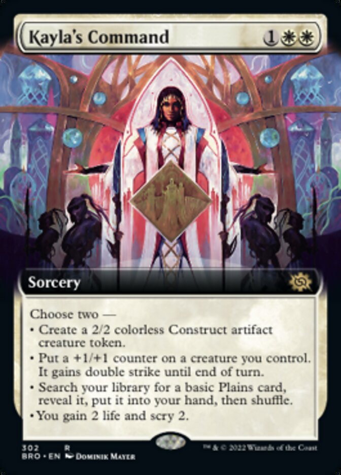 Kayla's Command (Extended Art) [The Brothers' War] | Fandemonia Ltd