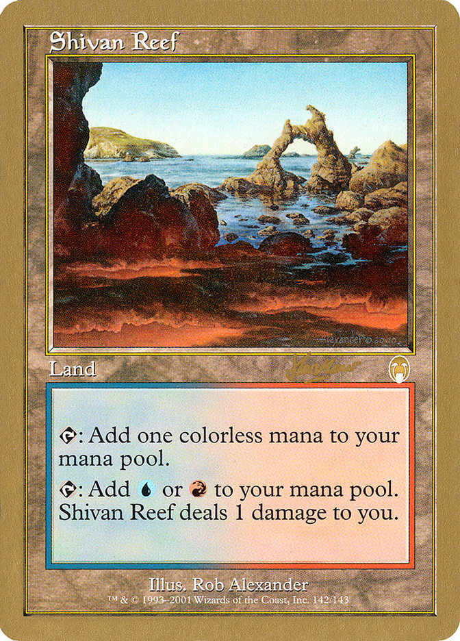 Shivan Reef (Sim Han How) [World Championship Decks 2002] | Fandemonia Ltd