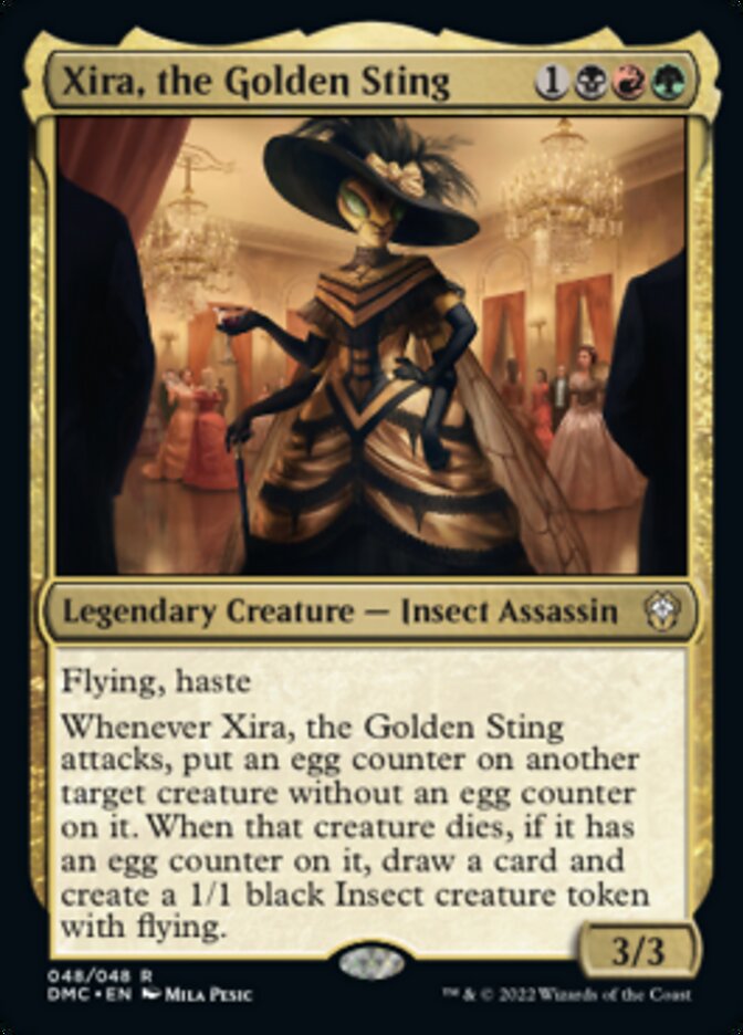 Xira, the Golden Sting [Dominaria United Commander] | Fandemonia Ltd