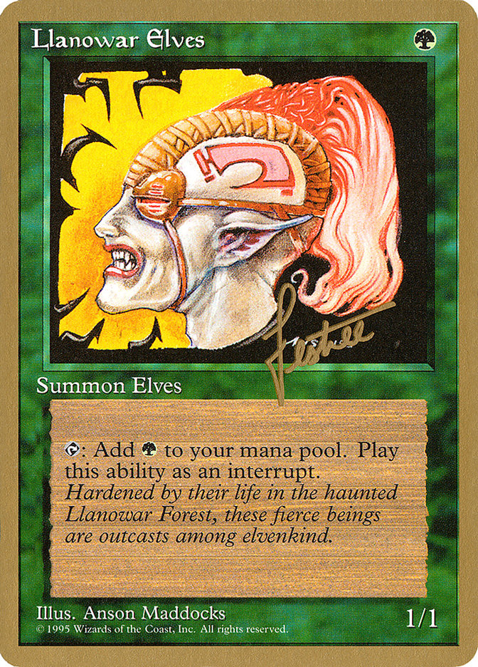 Llanowar Elves (Bertrand Lestree) [Pro Tour Collector Set] | Fandemonia Ltd