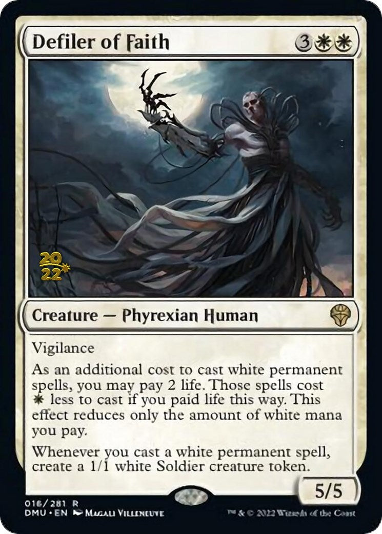 Defiler of Faith [Dominaria United Prerelease Promos] | Fandemonia Ltd