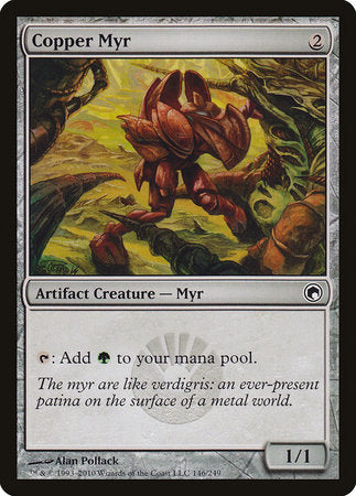 Copper Myr [Scars of Mirrodin] | Fandemonia Ltd