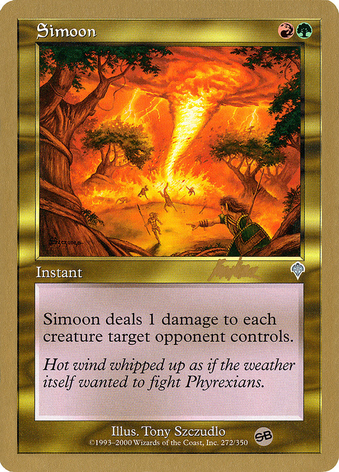 Simoon (Brian Kibler) (SB) [World Championship Decks 2002] | Fandemonia Ltd