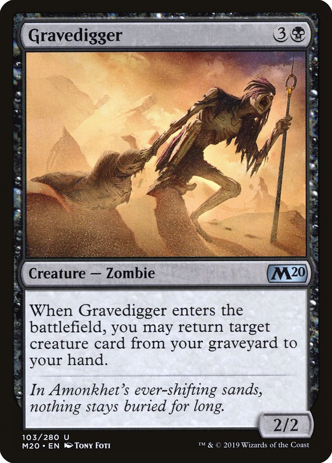 Gravedigger [Core Set 2020] | Fandemonia Ltd