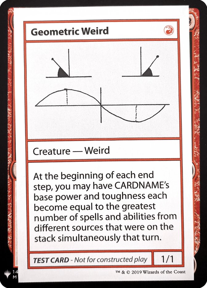 Geometric Weird [Mystery Booster Playtest Cards] | Fandemonia Ltd