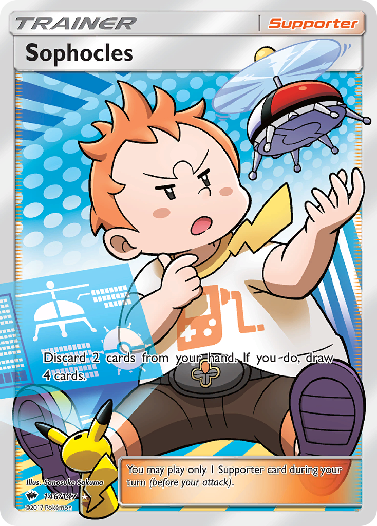 Sophocles (146/147) [Sun & Moon: Burning Shadows] | Fandemonia Ltd