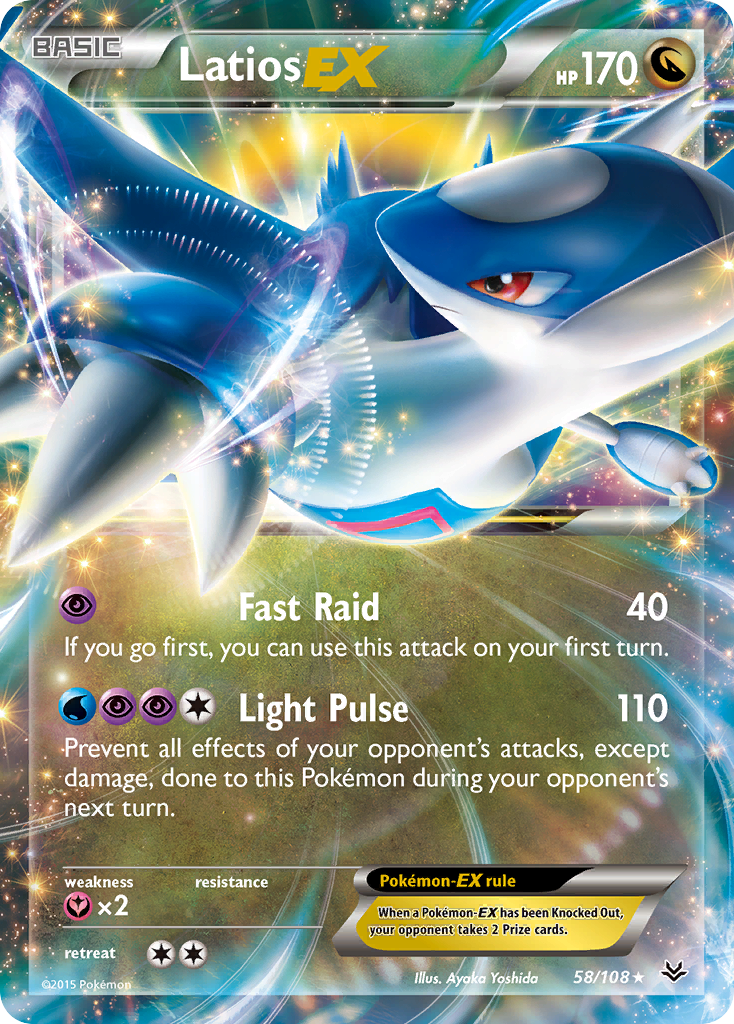 Latios EX (58/108) [XY: Roaring Skies] | Fandemonia Ltd