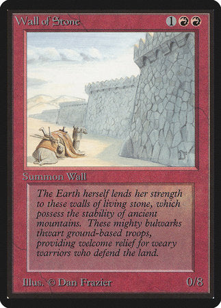 Wall of Stone [Limited Edition Beta] | Fandemonia Ltd