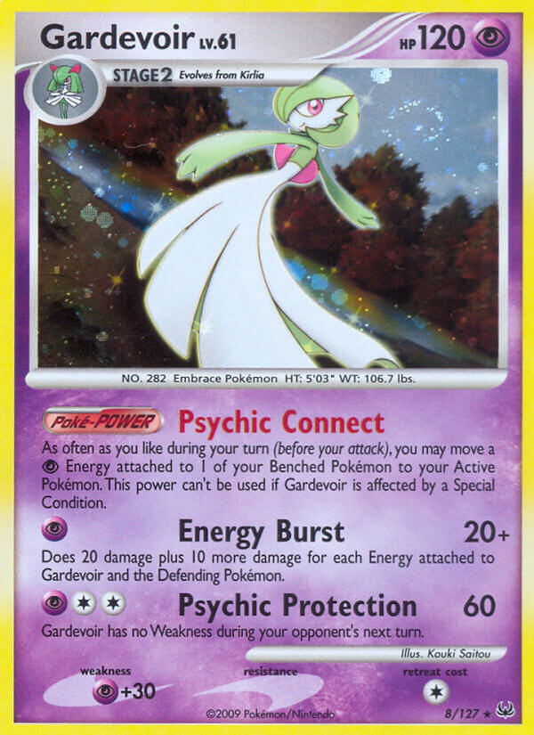 Gardevoir (8/127) (Theme Deck Exclusive) [Platinum: Base Set] | Fandemonia Ltd