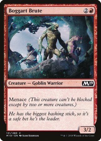 Boggart Brute [Core Set 2019] | Fandemonia Ltd