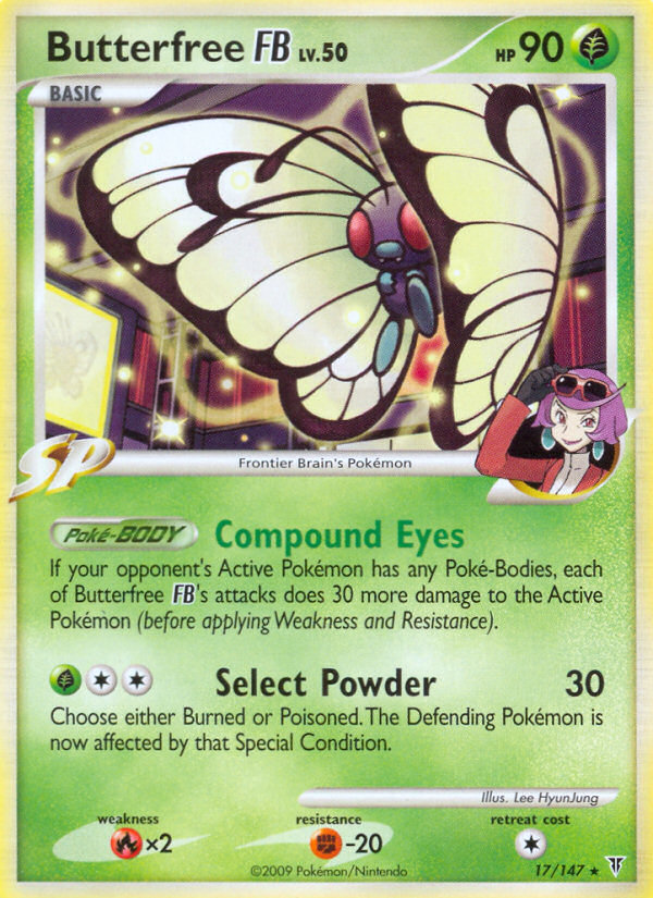 Butterfree FB (17/147) [Platinum: Supreme Victors] | Fandemonia Ltd