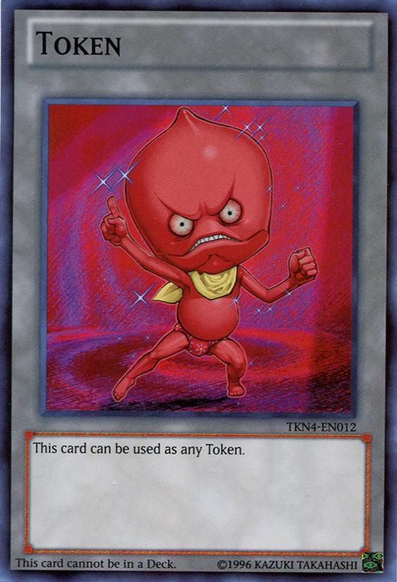 Ojama Token (Red) [TKN4-EN012] Super Rare | Fandemonia Ltd