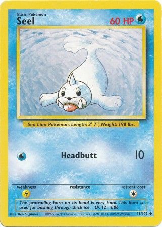 Seel (41/102) [Base Set Unlimited] | Fandemonia Ltd