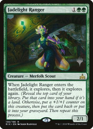 Jadelight Ranger [Rivals of Ixalan Promos] | Fandemonia Ltd