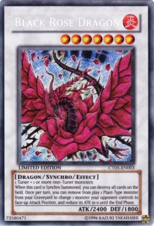 Black Rose Dragon [CT05-EN003] Secret Rare | Fandemonia Ltd