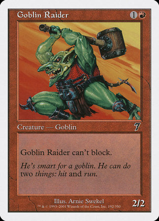 Goblin Raider [Seventh Edition] | Fandemonia Ltd