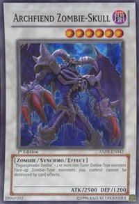 Archfiend Zombie-Skull [ANPR-EN042] Super Rare | Fandemonia Ltd