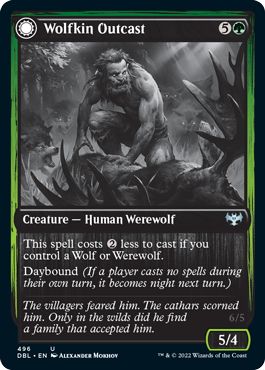 Wolfkin Outcast // Wedding Crasher [Innistrad: Double Feature] | Fandemonia Ltd