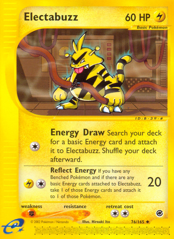 Electabuzz (76/165) [Expedition: Base Set] | Fandemonia Ltd