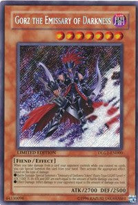 Gorz the Emissary of Darkness [DLG1-EN000] Secret Rare | Fandemonia Ltd