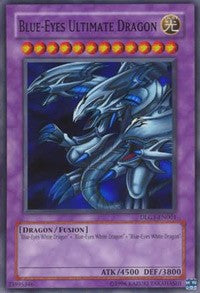 Blue-Eyes Ultimate Dragon [DLG1-EN001] Super Rare | Fandemonia Ltd