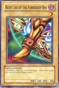 Right Leg of the Forbidden One [DLG1-EN018] Common | Fandemonia Ltd