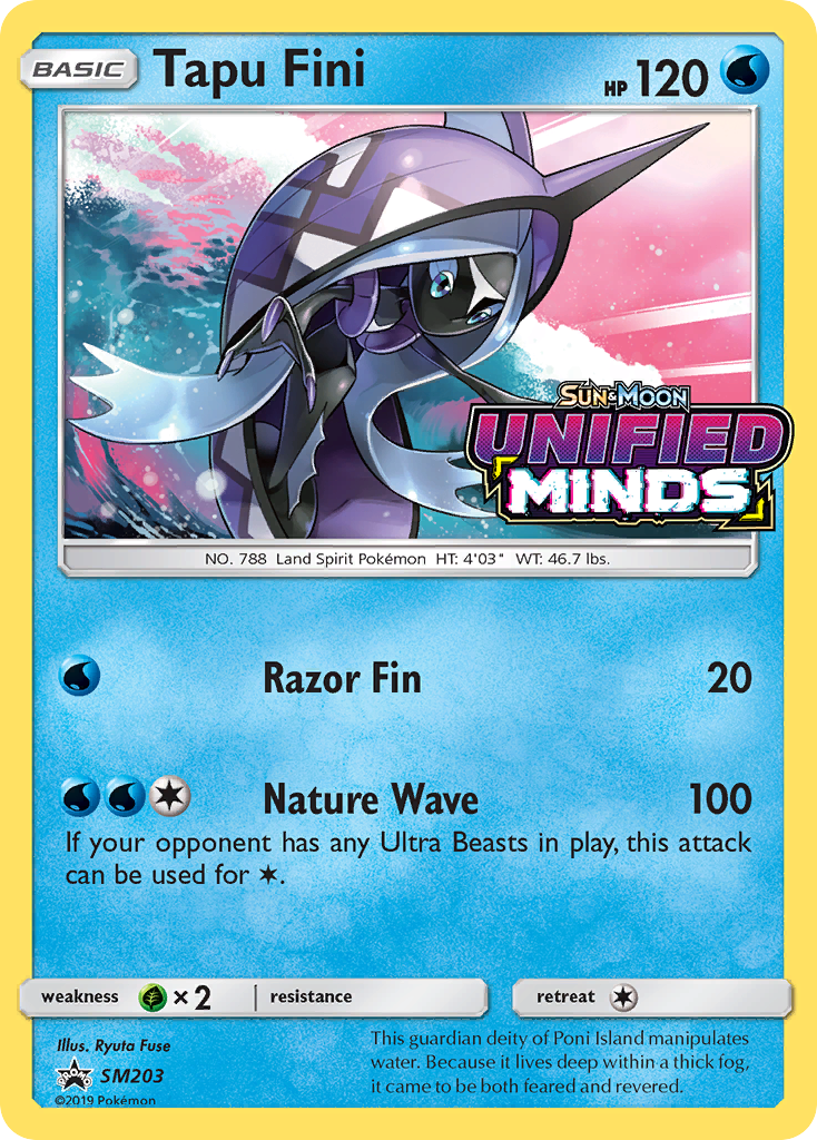 Tapu Fini (SM203) [Sun & Moon: Black Star Promos] | Fandemonia Ltd