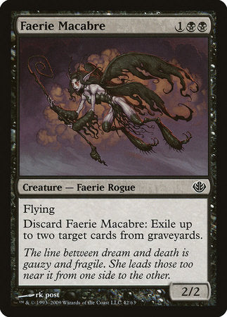 Faerie Macabre [Duel Decks: Garruk vs. Liliana] | Fandemonia Ltd