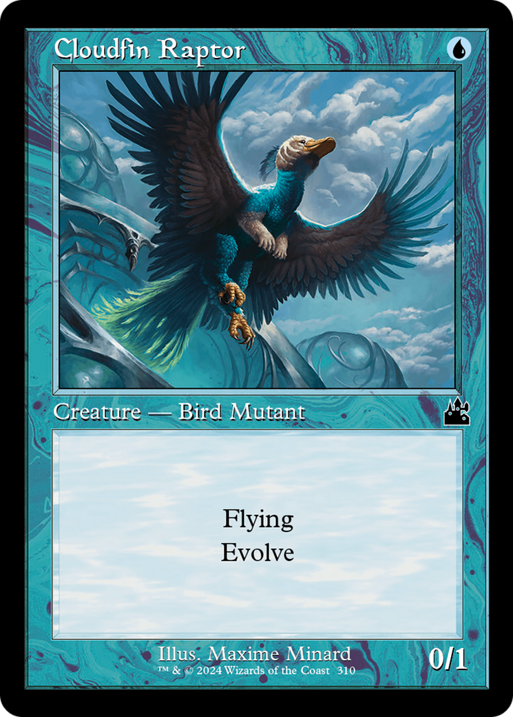 Cloudfin Raptor (Retro Frame) [Ravnica Remastered] | Fandemonia Ltd