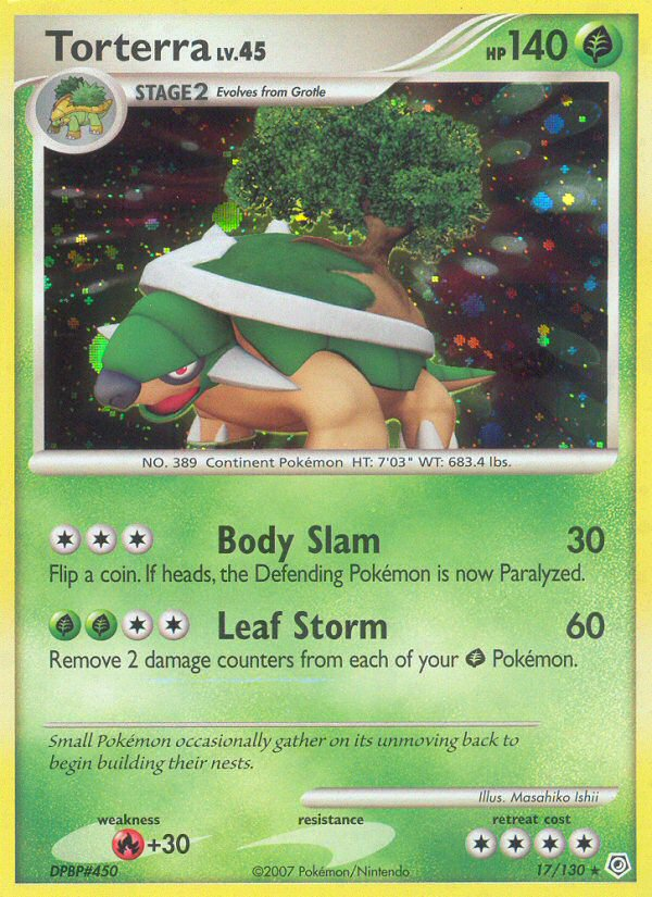 Torterra (17/130) [Diamond & Pearl: Base Set] | Fandemonia Ltd