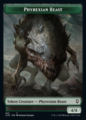 Phyrexian Beast // Wurm Double-sided Token [Commander Legends: Battle for Baldur's Gate Tokens] | Fandemonia Ltd