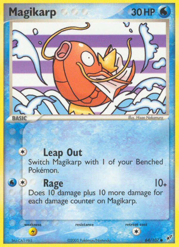 Magikarp (64/107) [EX: Deoxys] | Fandemonia Ltd